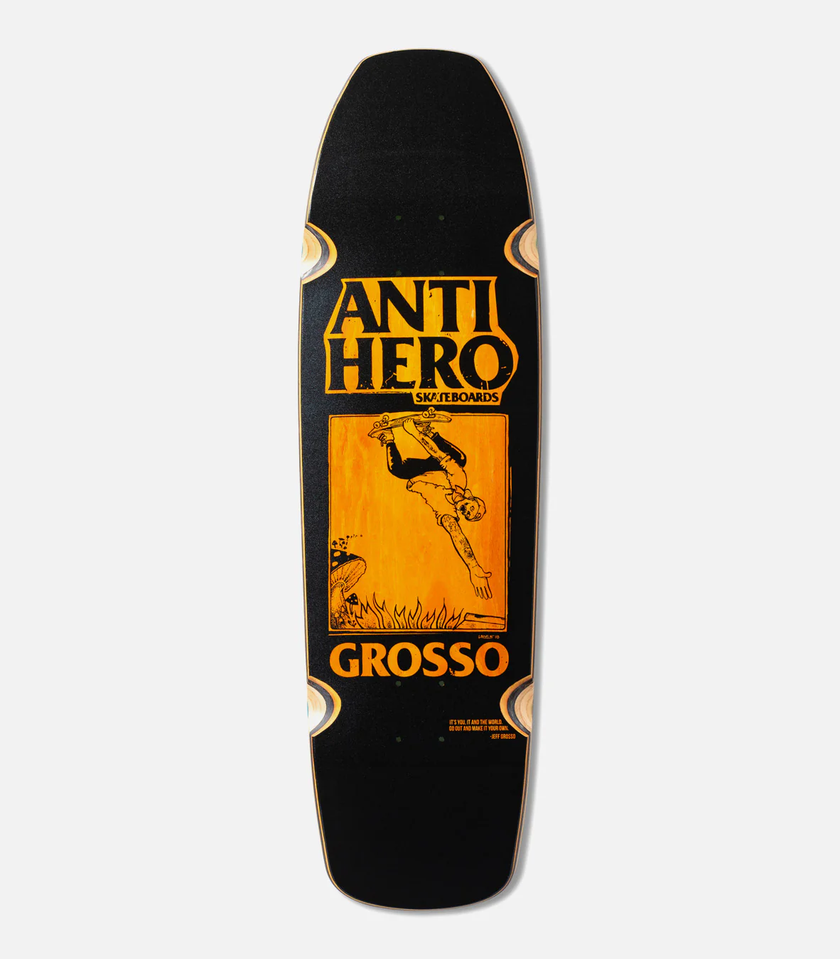 Antihero Jeff Grosso Hand Plant Deck