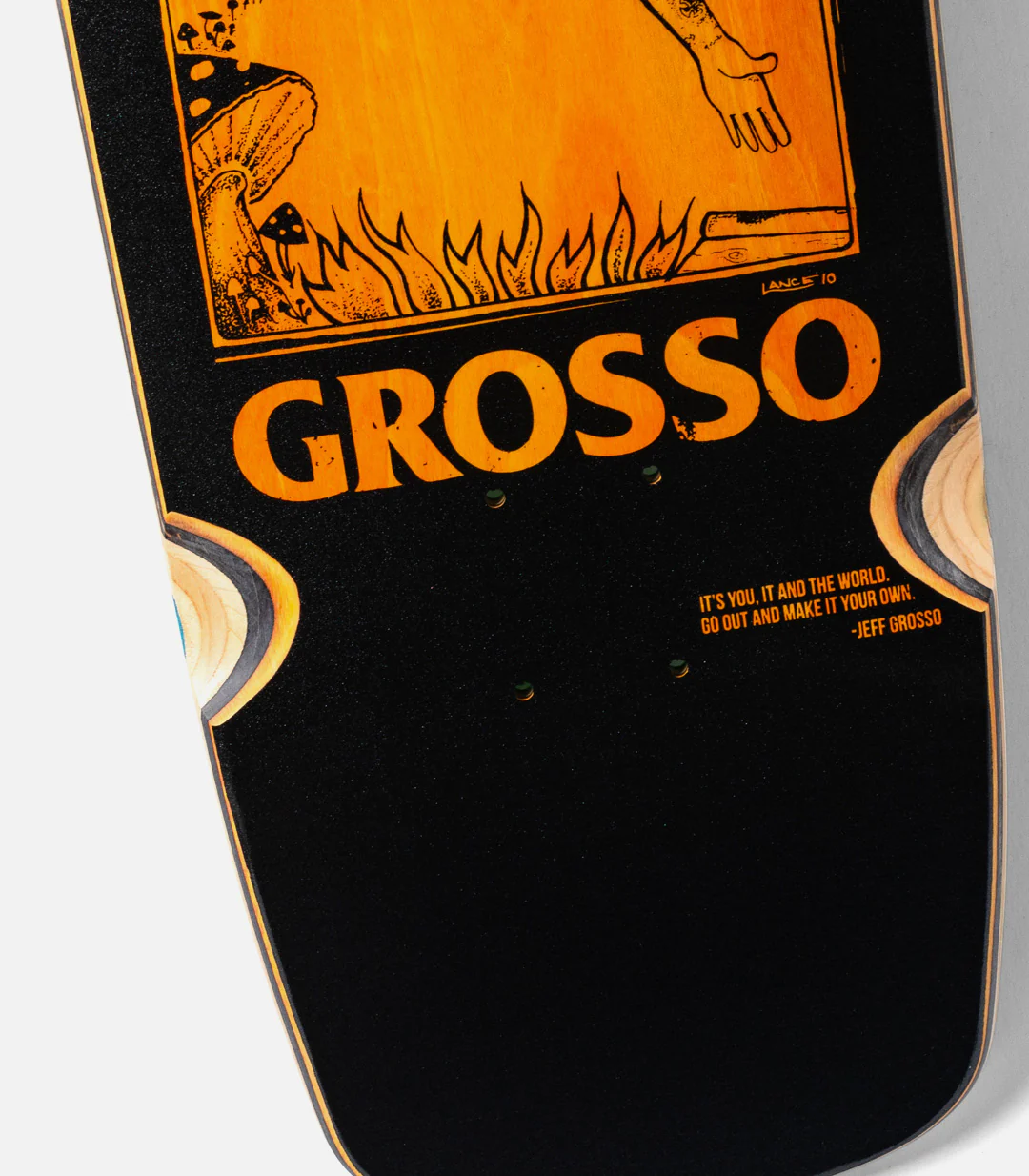Antihero Jeff Grosso Hand Plant Deck - Image 4