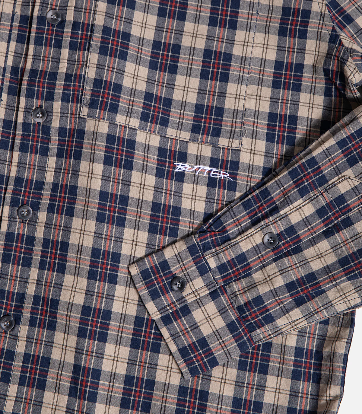 Butter Goods Plaid Shirt - Image 3