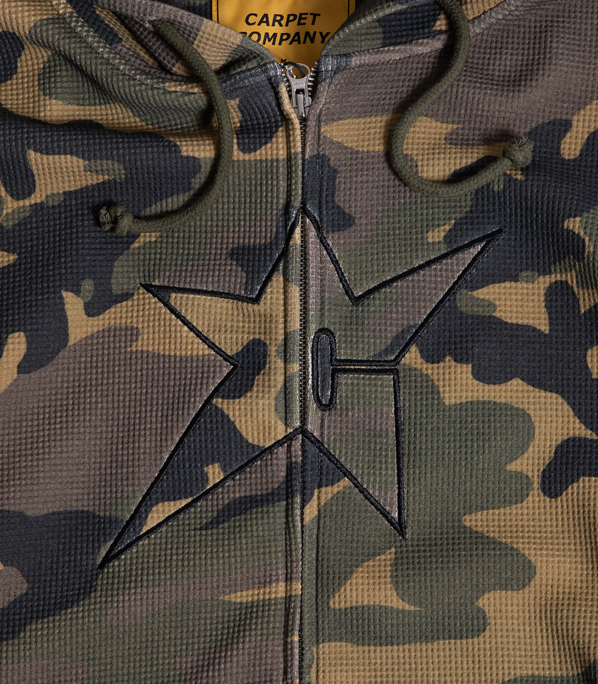 Carpet C-Star Thermal Zip Hooded Sweatshirt - Image 2