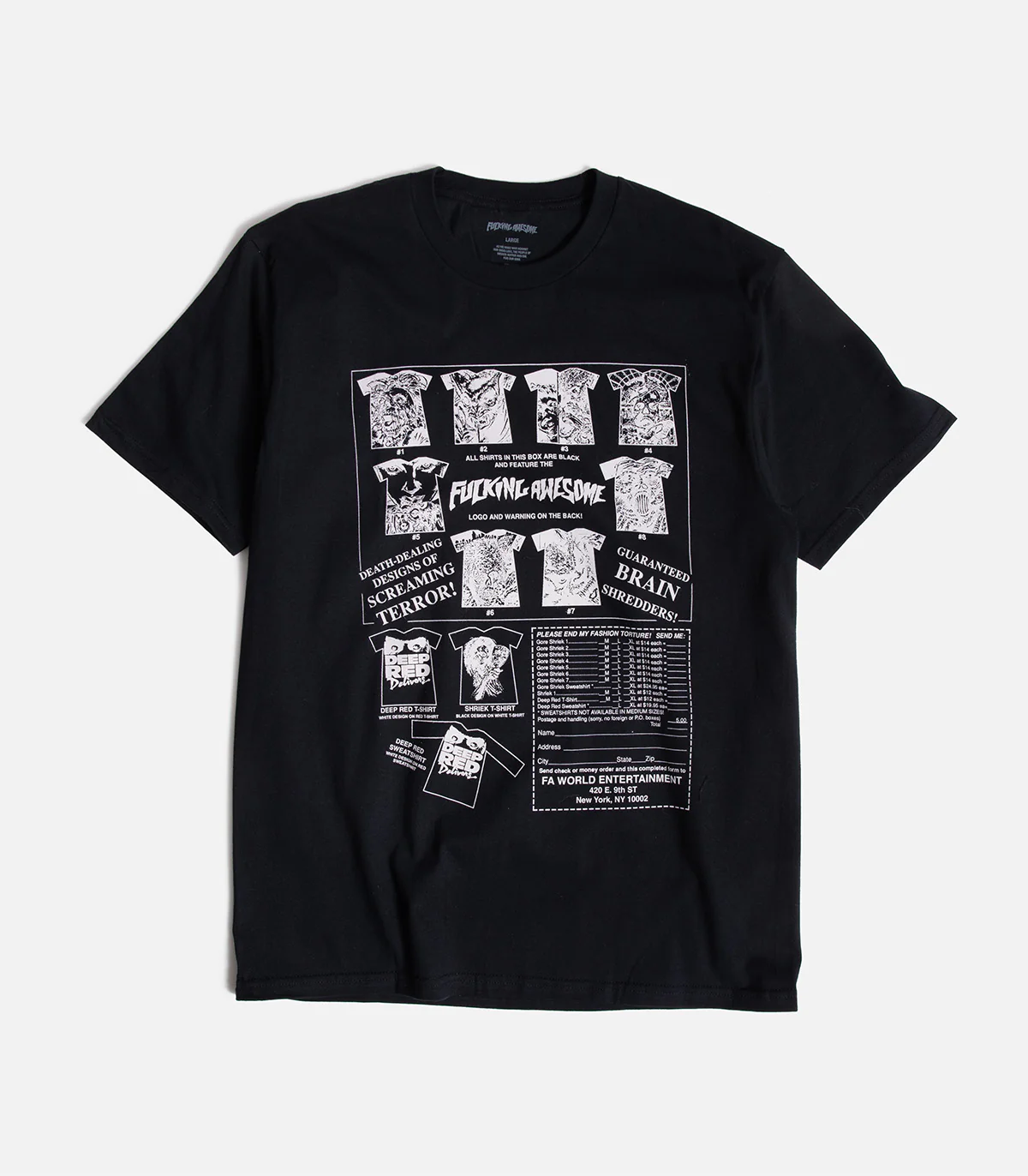 Fucking Awesome Gore Shriek T-Shirt