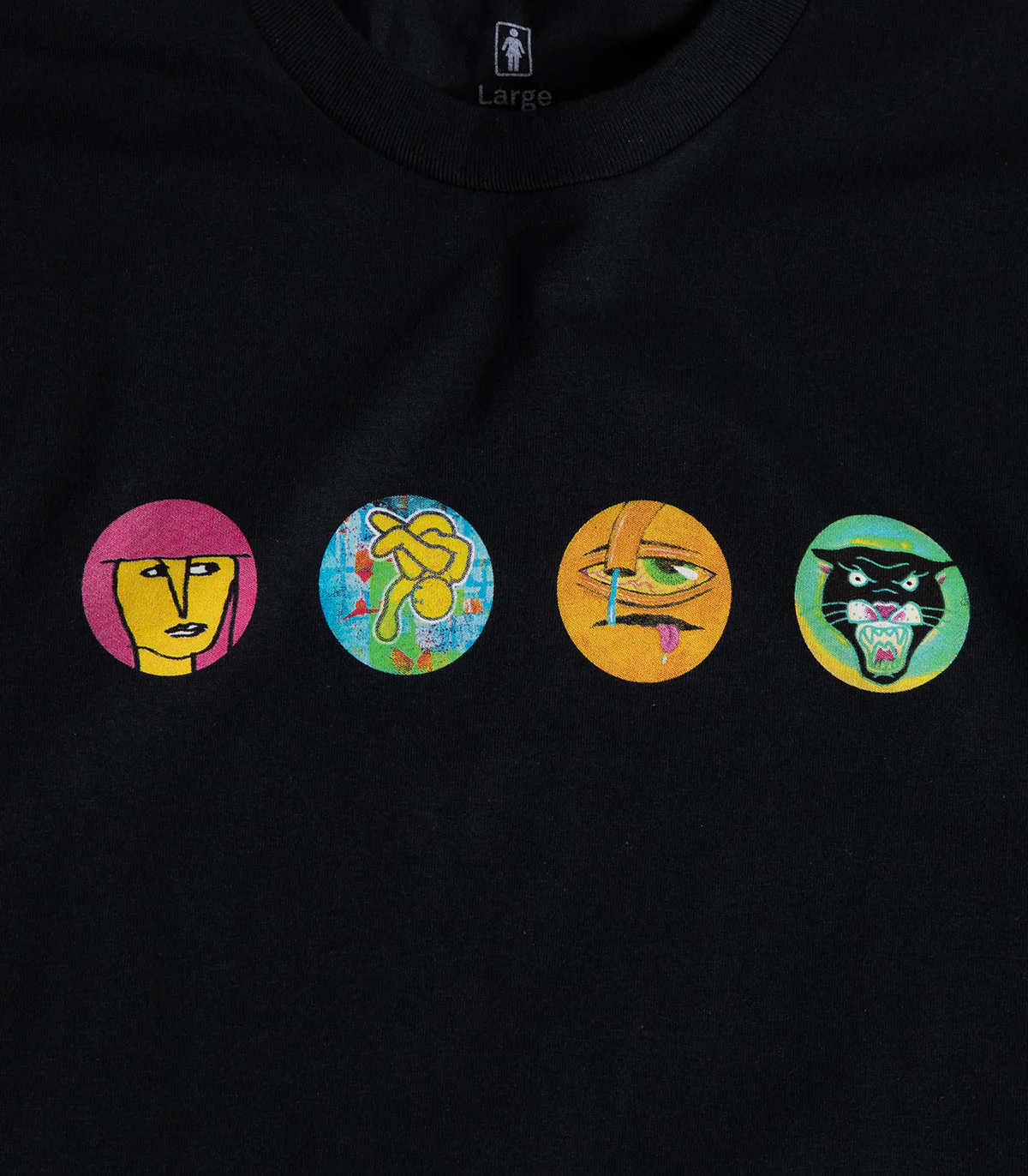 Girl Legends Heads T-Shirt - Image 2