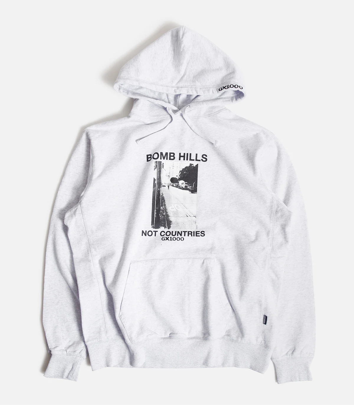 GX1000 Bomb Hills Not Countries Hooded Sweatshirt