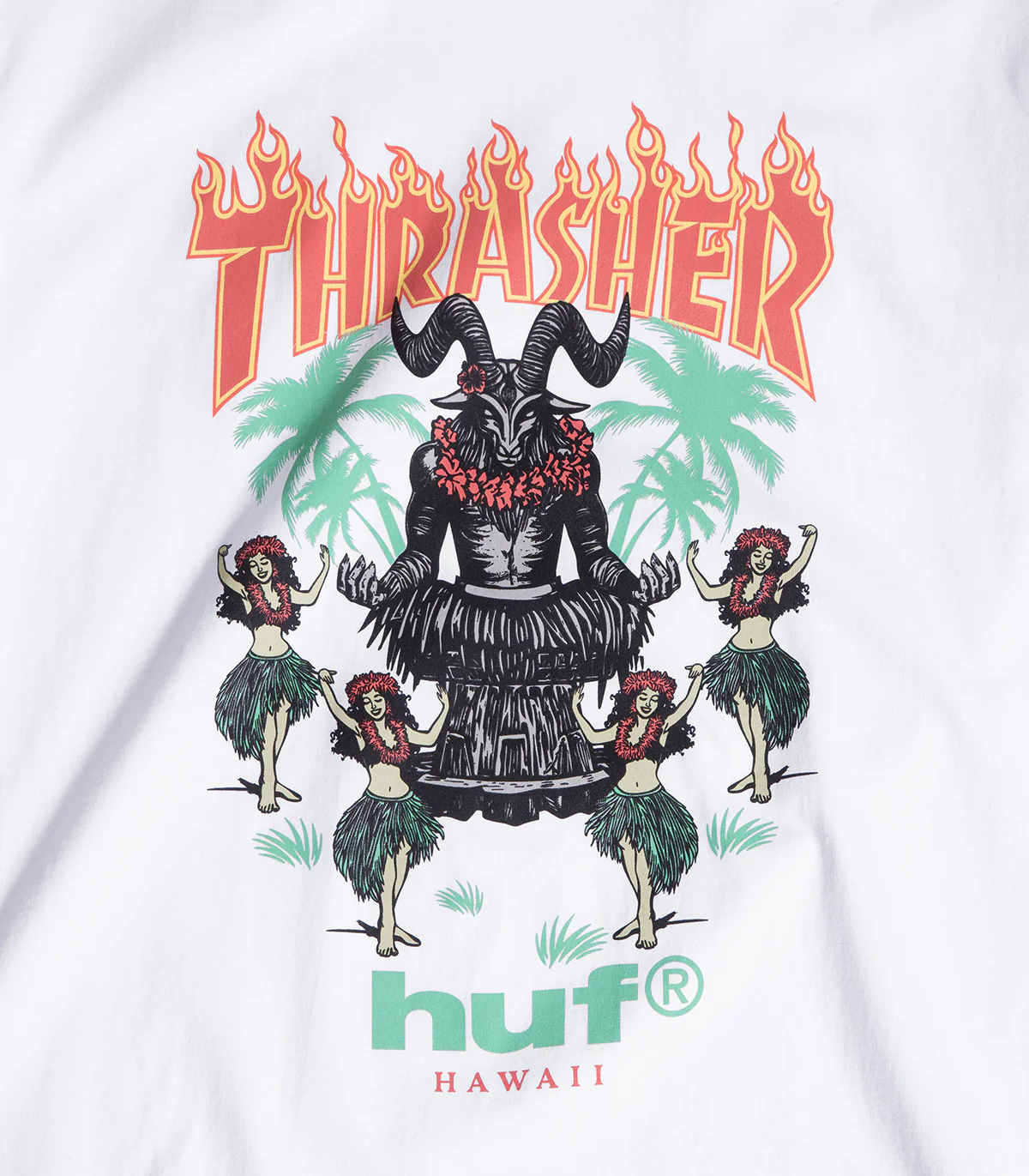 Huf X Thrasher Goat Luau T-Shirt - Image 2