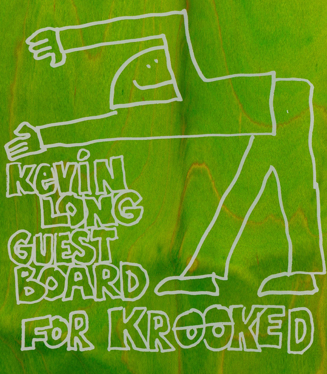 Krooked Kevin "Spanky" Long Guest True Fit Deck - Image 3