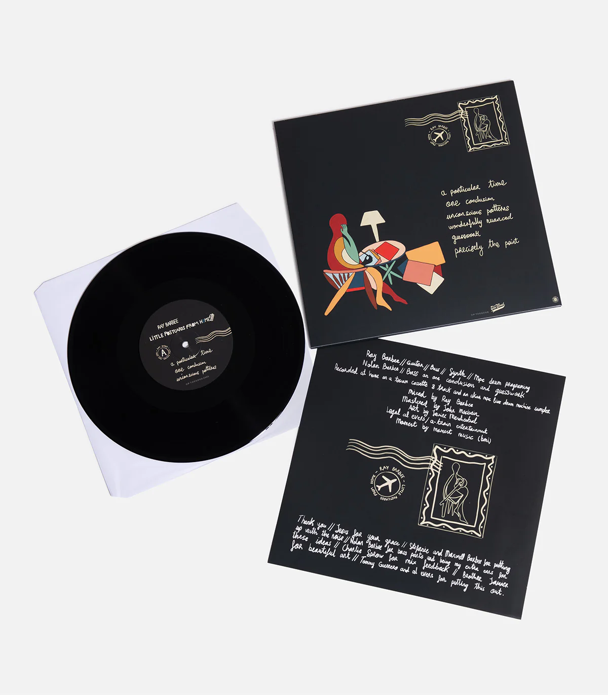 Ray Barbee Little Postcards From Home Vinyl Record (EP) - Image 2