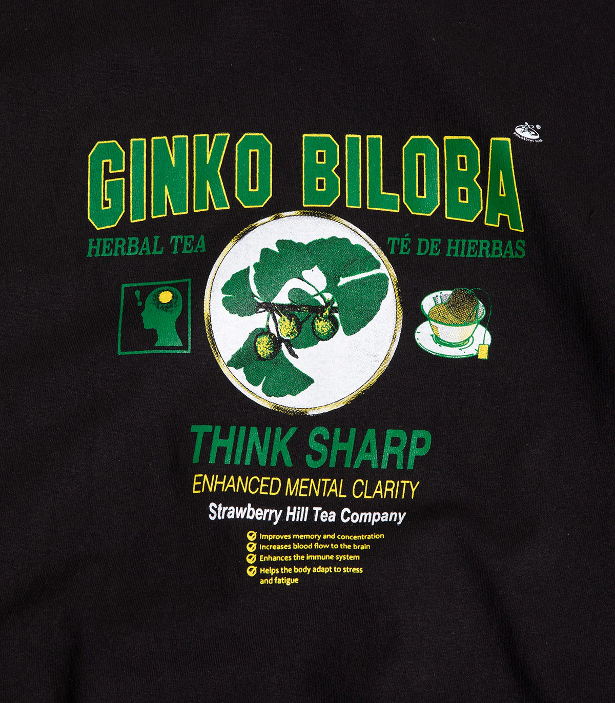Strawberry Hill Philosophy Club Ginkgo Biloba T-Shirt - Image 2