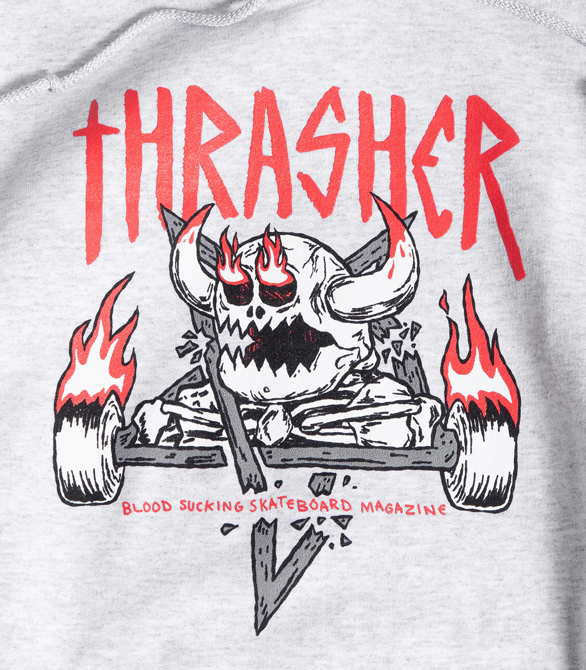 Thrasher X Toy Machine Monstergram Hooded Sweatshirt - Image 2