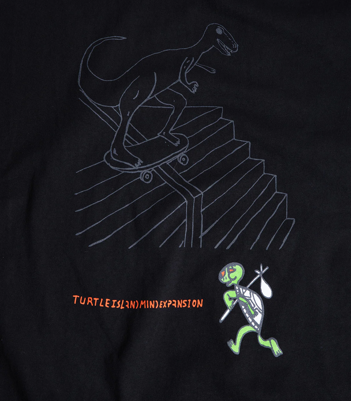 Turtle Island Mind Expansion Back Board T-Shirt - Image 2