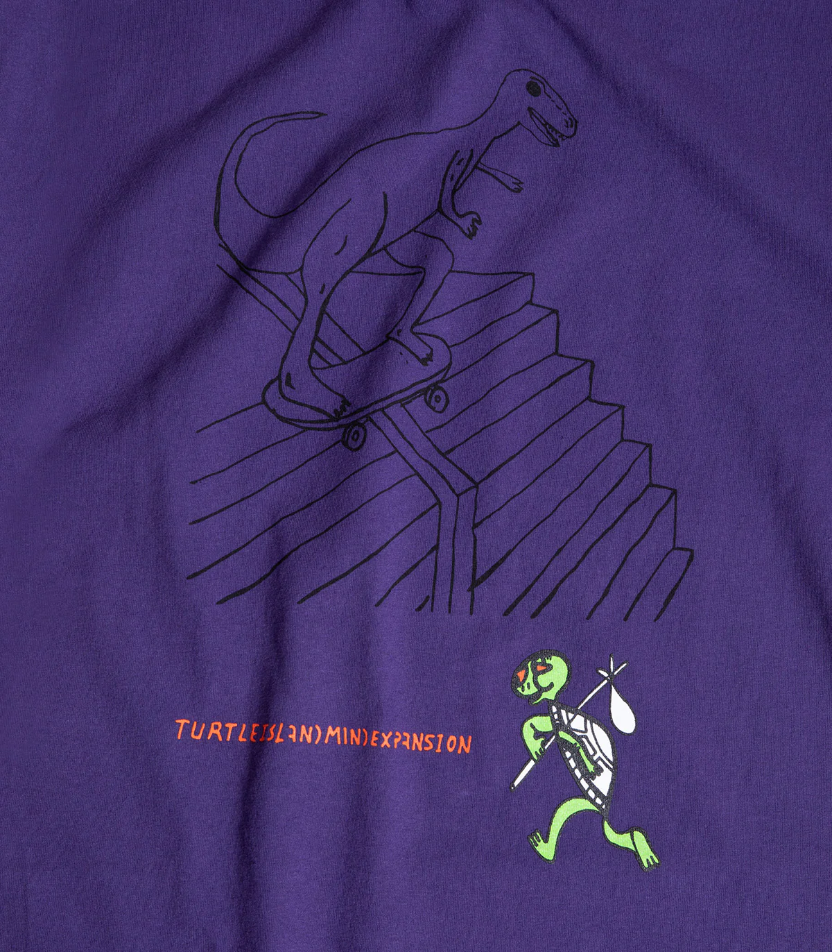 Turtle Island Mind Expansion Back Board T-Shirt - Image 2