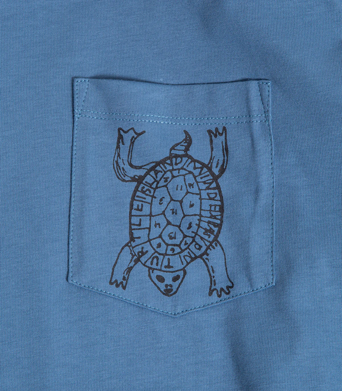 Turtle Island Mind Expansion Peace Long Sleeve Pocket T-Shirt - Image 2